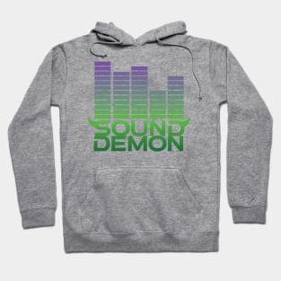 Sound Demon Green Purple Hoodie